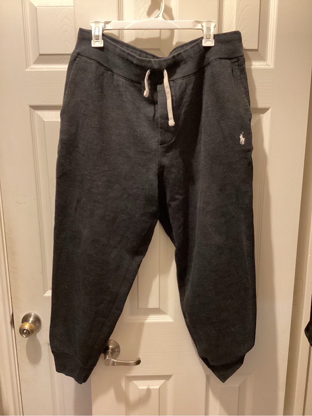 Ralph Lauren Kids Charcoal Black Drawstring Sweatpants